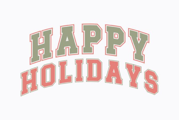 Christmas Happy Holidays Svg