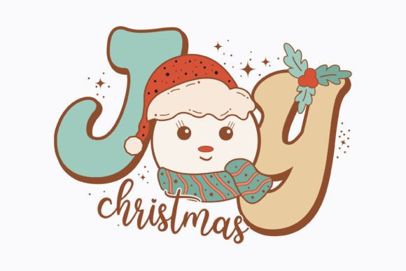 Christmas Joy Christmas Retro Svg