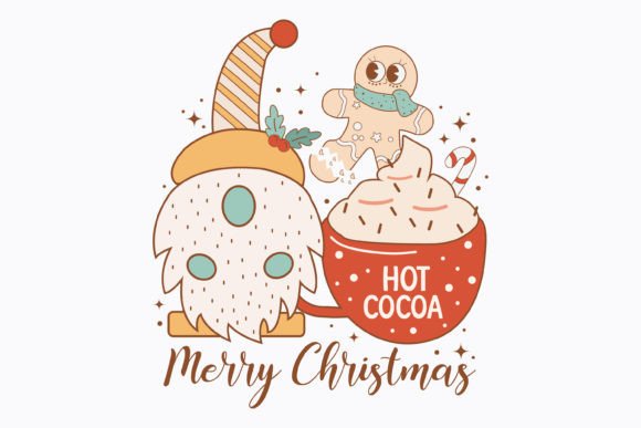 Christmas Merry Christmas Retro Svg