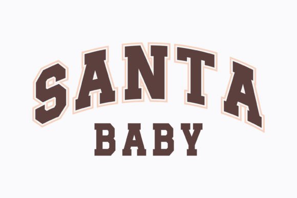 Christmas Santa Baby Svg