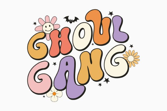 Ghoul Gang Halloween Retro