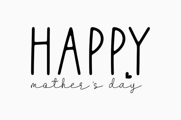 Happy Mothers Day Svg Design