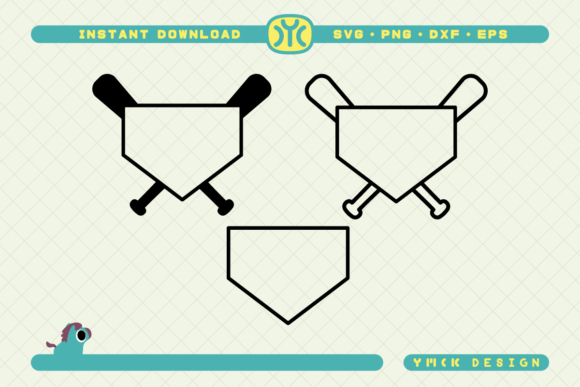 Home Plate SVG Baseball Home Plate